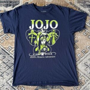 Ripple Junction JoJo's Bizarre Adventure Navy Tee